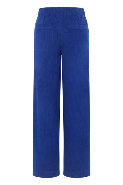 Cord-Hose in Tintenblau von Tranquillo