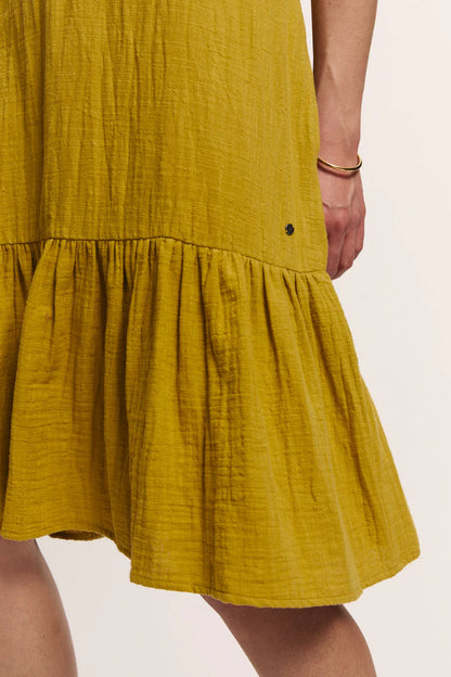Sommerkleid in Mustard von Tranquillo