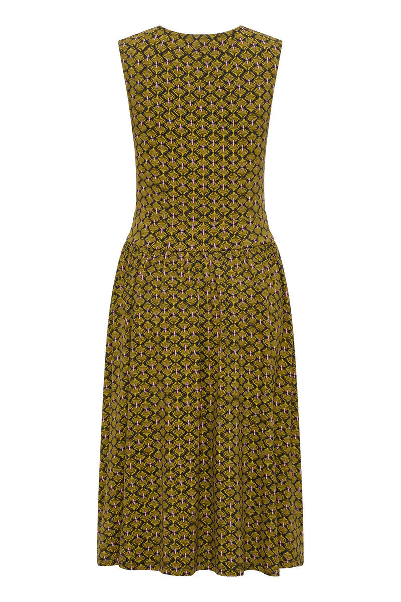 Sommerkleid black fan von Tranquillo