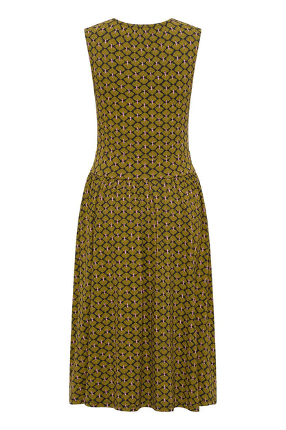 Sommerkleid black fan von Tranquillo