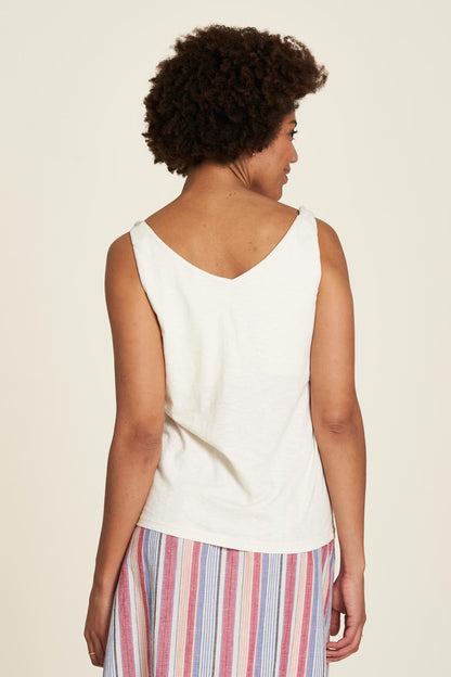 SALE: Lockeres Top in Warm Sand von Tranquillo
