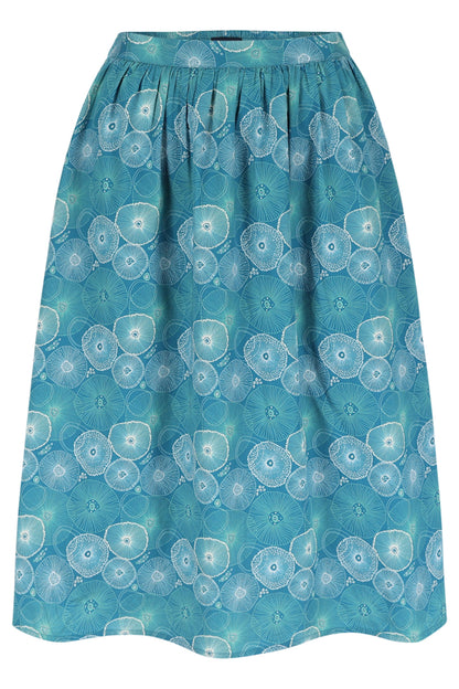 SALE: Satin-Jupe mit Quallenmuster von Lily Balou