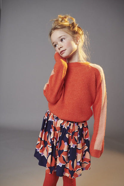 SALE: Jupe mit grossen Blumen von Lily Balou