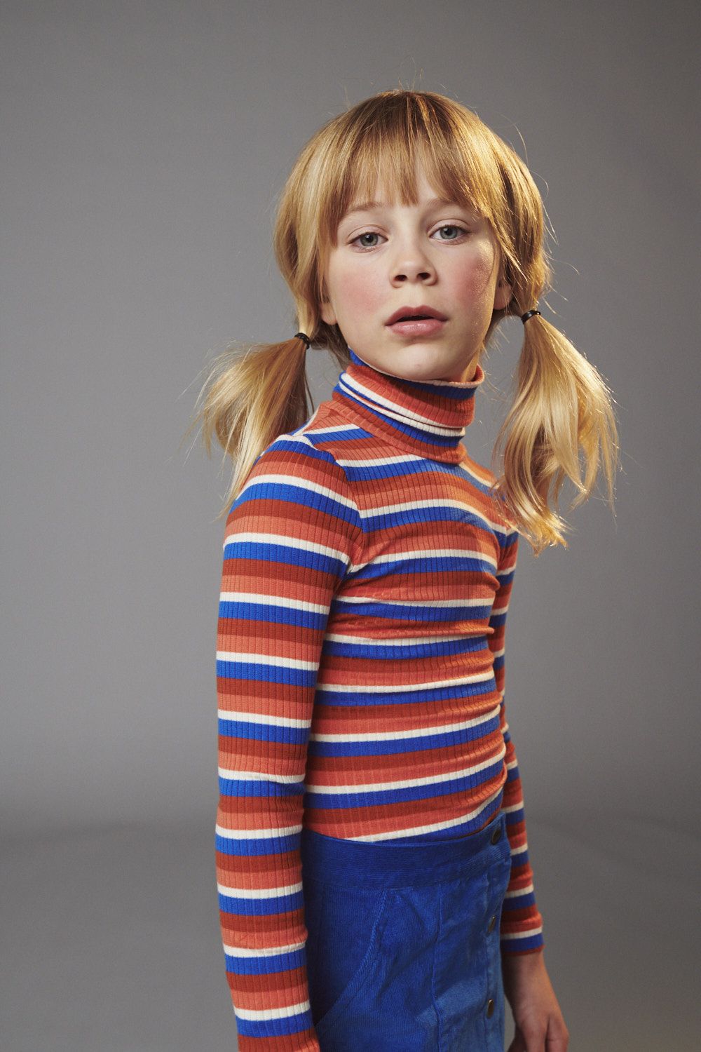 SALE: Cord-Jupe in Meerblau von Lily Balou