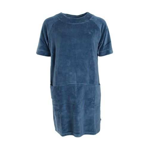 SALE: Velours-Damenkleid in Blau von Chills&Fever