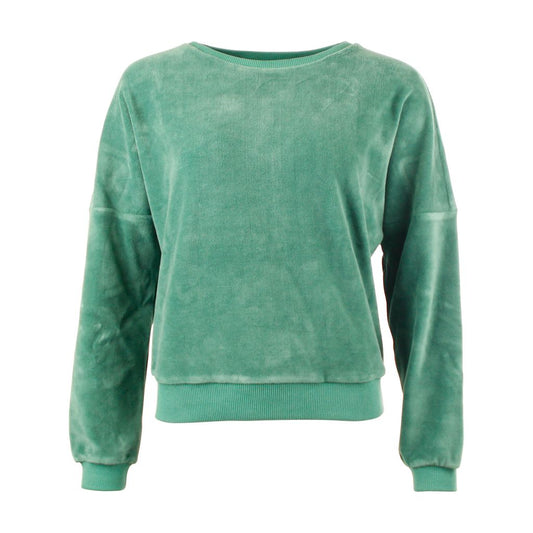Velours-Pulli in Fir von Chills&Fever