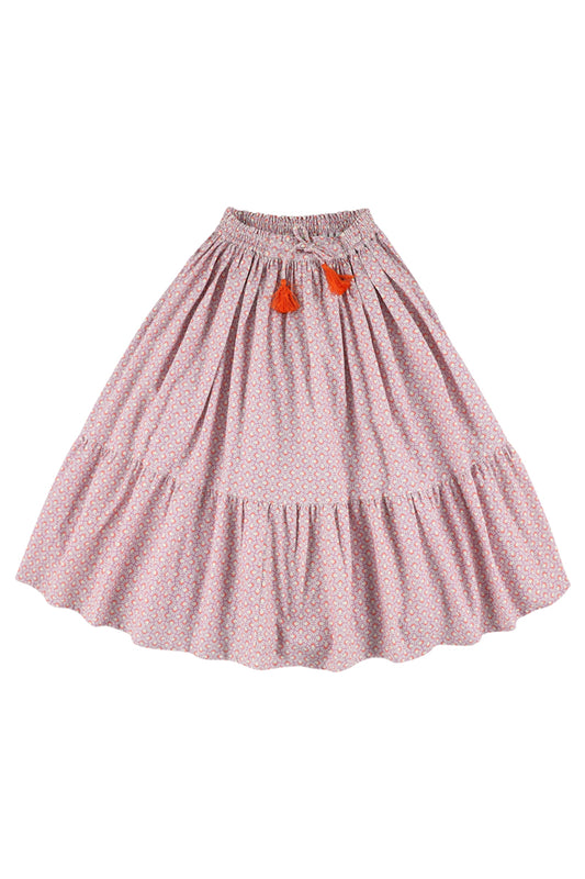 SALE: Langer Jupe mit Blumenmuster von Lily Balou