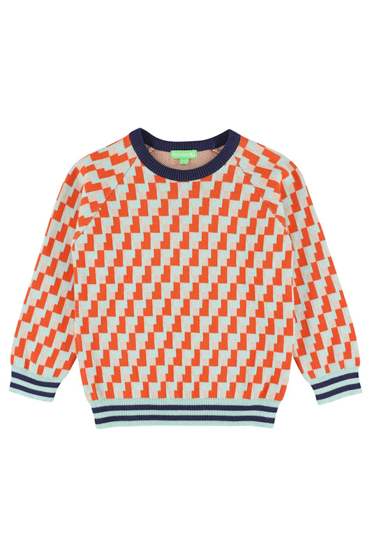SALE: Gestrickter Pulli geometrisch von Lily Balou