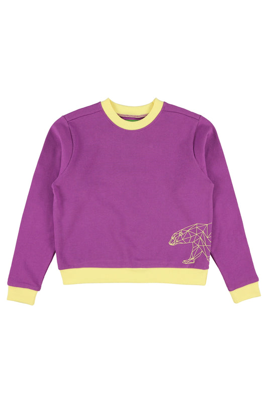 SALE: Pulli Violet mit Eisbär von Lily Balou
