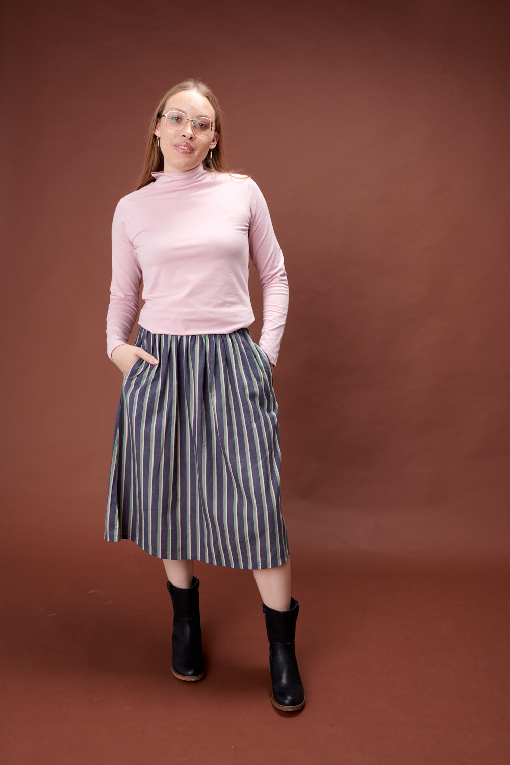 Uni Shirt Turtleneck in Zephyr